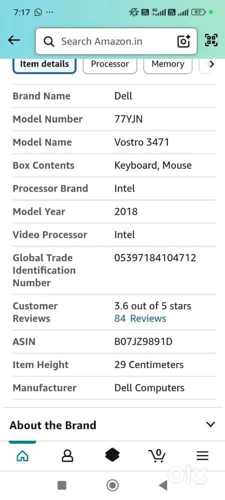 Dell vestro intel i3