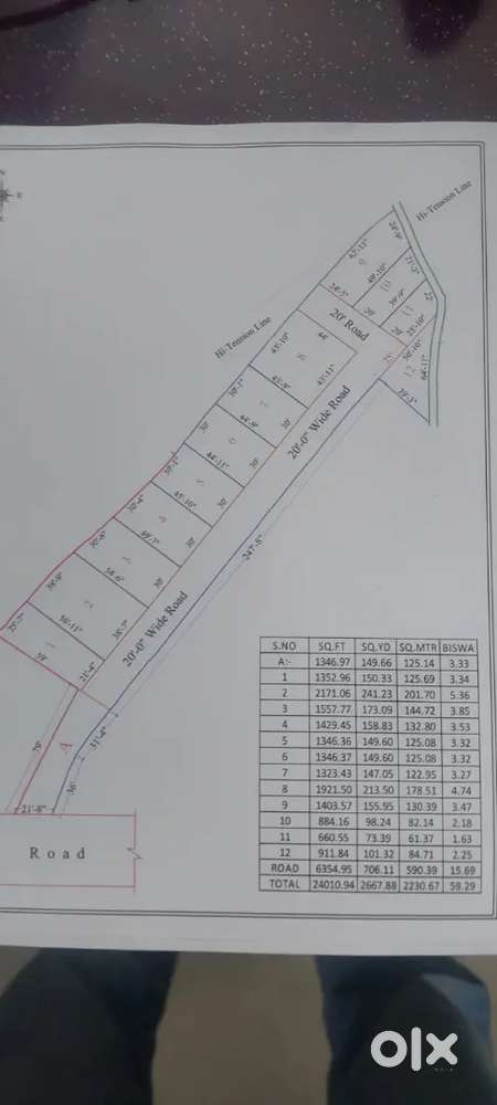 Badowala main road se dusra plot