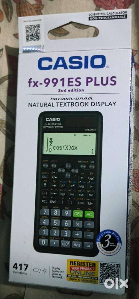 Casio fx-991ES plus 2nd edition