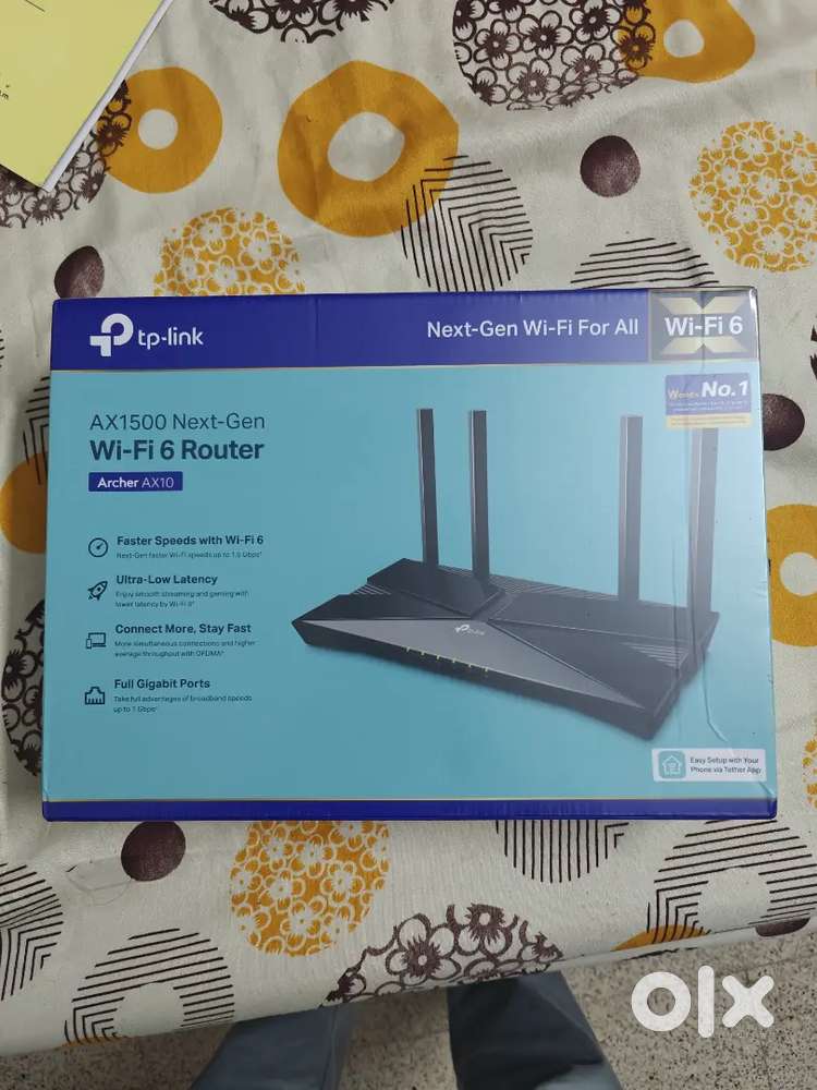 TP link AX 1500 Wifi 6 router