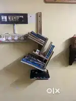 Teak Wood Book Shelf