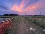 Gated colony with road light