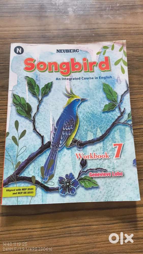 Songbird Workbook 7 – NEP 2020 Aligned  Integrated English Course