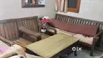 Only 5 to 6 years old sofa with table and gadde