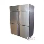 Stainless Steel Silver Four Door Vertical Refrigerator, 1000 L