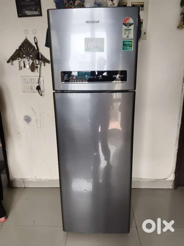 Whirlpool fridge 292 liter 3 star rating extended  warrenty till 2027