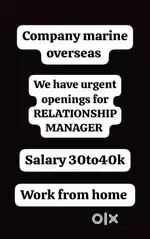 RELATIONSHIP MANAGER