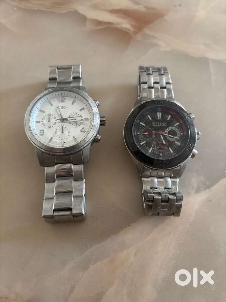 Titan and Guess watch on sale