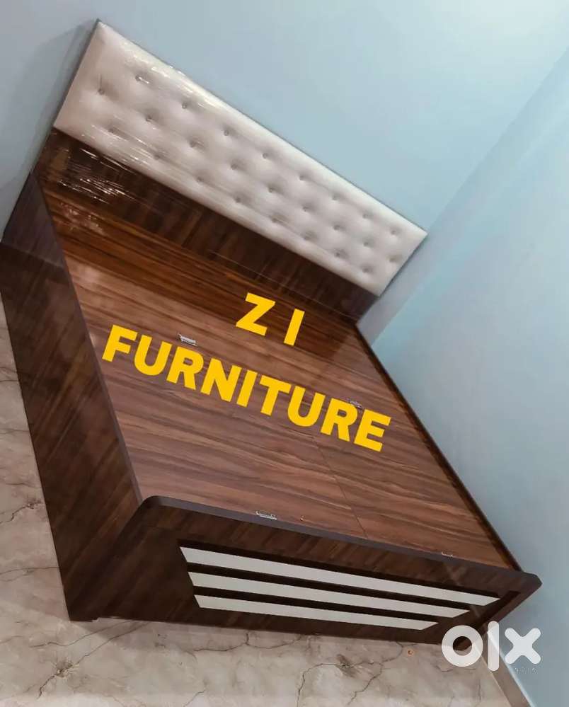Z I FURNITURES KING size Bed with storage 4 Box Available