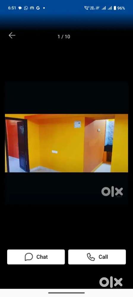 House for LEASE 2 bhk for 10 l