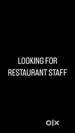 Looking For Service Staff in Restaurant