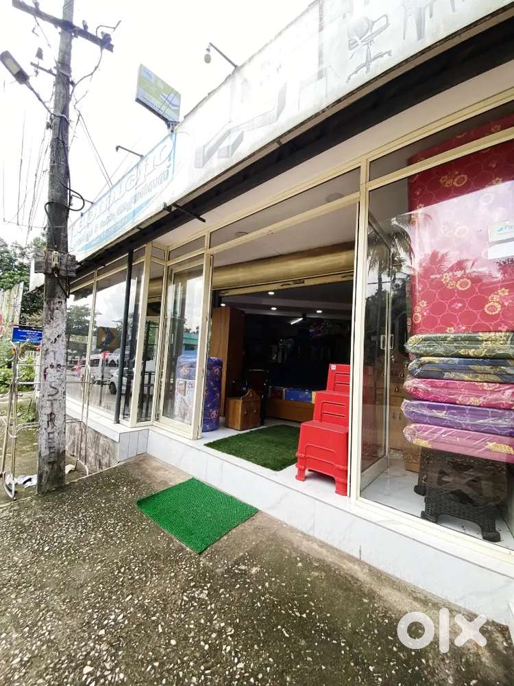 Shop for rent with or without furniture