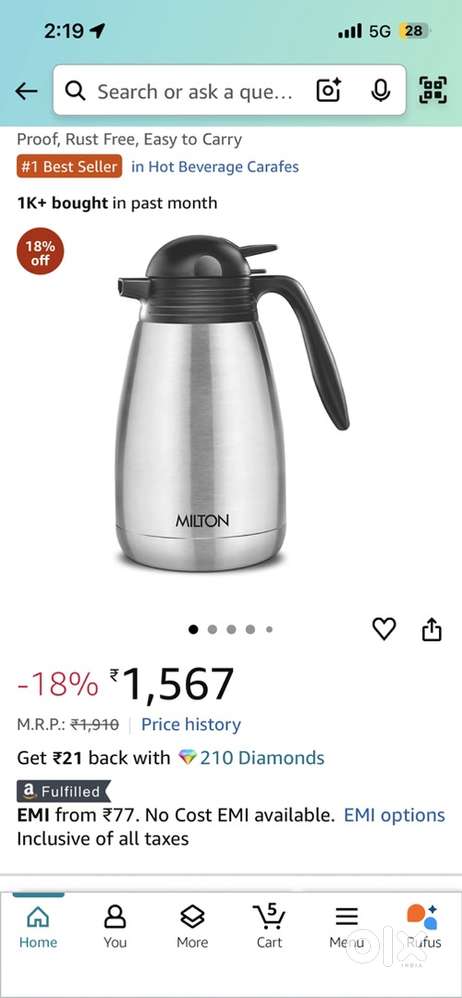 Milton Flask