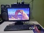 ComputerPc set 4gb ram /500 gb harddisk,hpmonitor,mouse, new keyboard