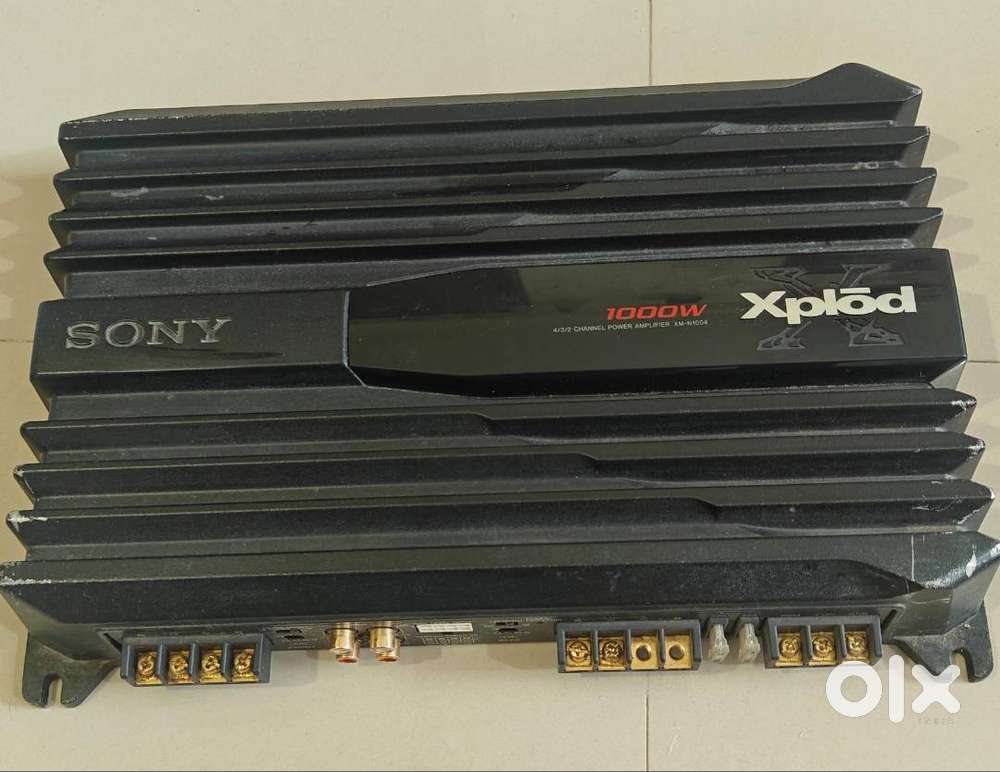 SONY CAR AMPLIFIER & SUB WOOFER -1350W