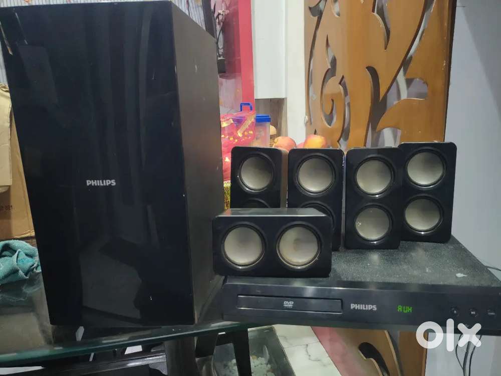Philips 5.1 home theater BT ,aux radio and usb working with remote