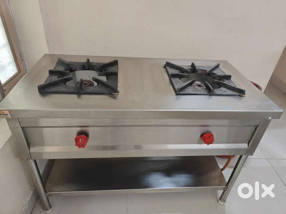 304G SS Double Burner