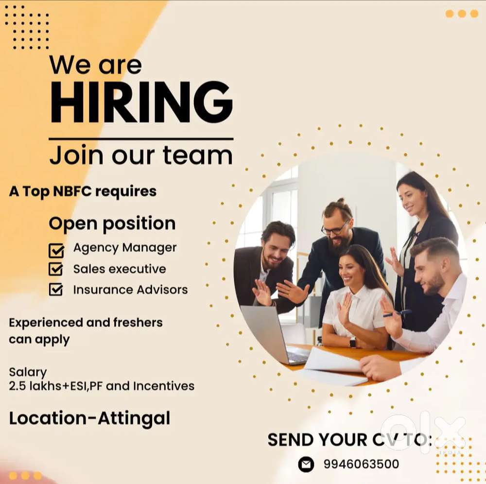 Sales officer  freshers/experienced