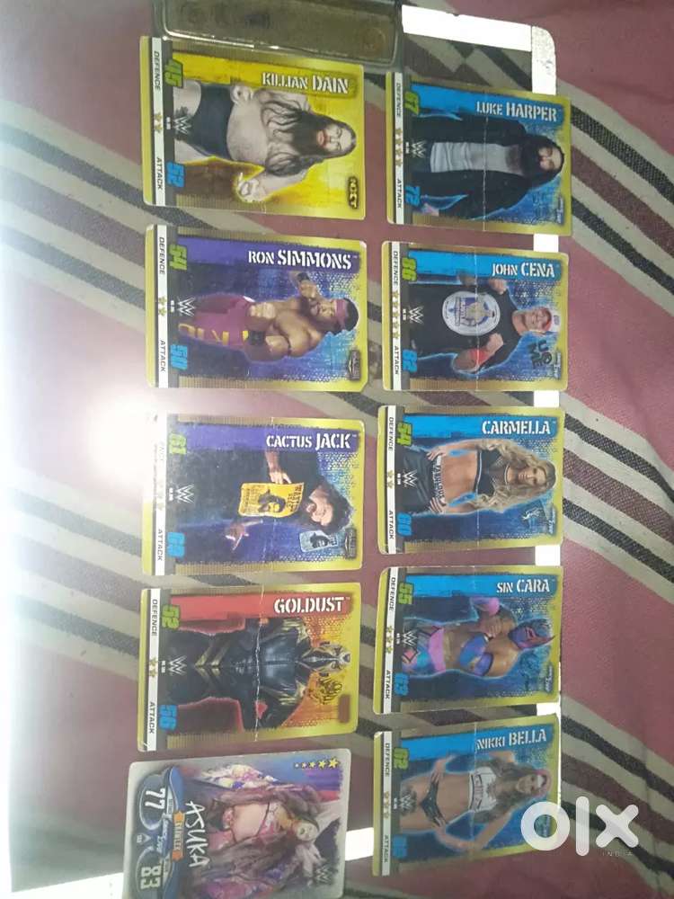 WWE cards  of 2021