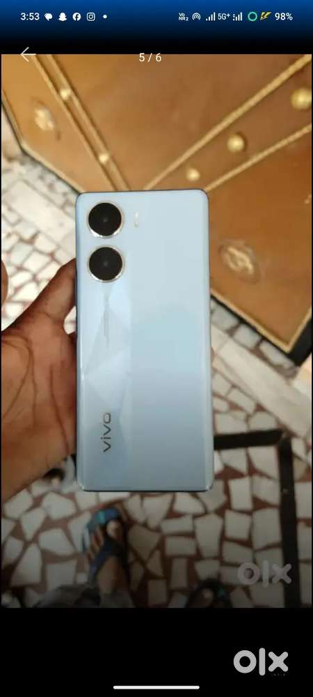Vivo v29e 8+8 128 original charger cable box sb hai12 month old