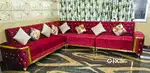 8 Seater Sofa-Set.Brand New 20 Days Old{Good Quality,Excellent Fabrics