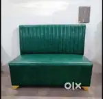 Two seater strisp modle sofa set