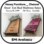 Steel Cot Bed Mattresses, High Quality Steel Bunker Folding Cots Sales