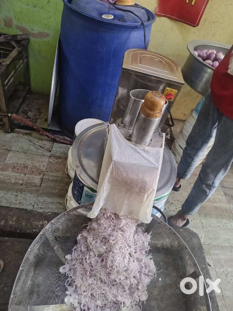 Onion vegitable cutting mechine