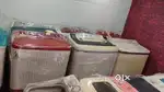 Refurbished electronic appliances washing machine, fridge, microwave