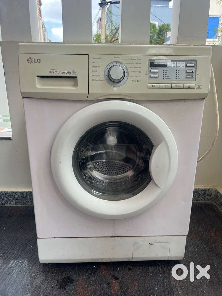Lg front load 6 kg working condition