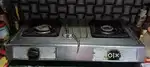 2 Steel identical/ same gas stove