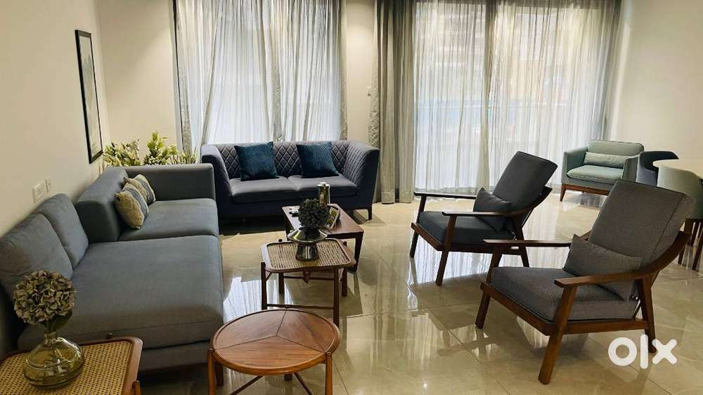 Brand New L-Shaped Sofa Set with 2 Sofas & 2 Chairs – Unused