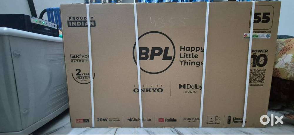 I WANT TO SELL MY NEW BPL 55 INCH TV