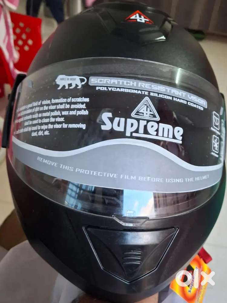 New helmet