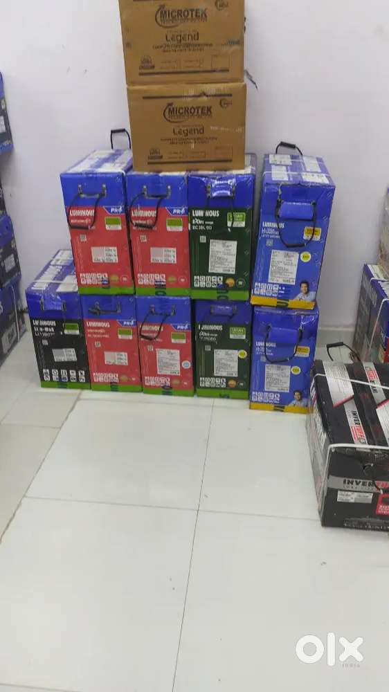 inverter battery and solar panel