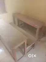 Kids school bench and table