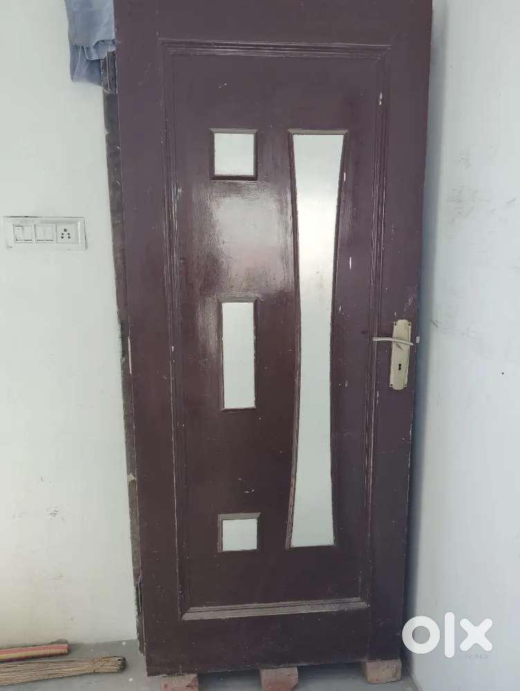 Wooden door and Computer Cabinate For Sale