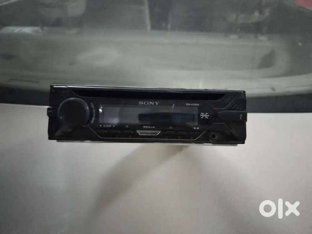 Sony music system Audio Aux pin remote FM radio good condition