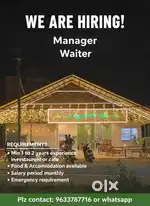 Waiter,juicer,Manager