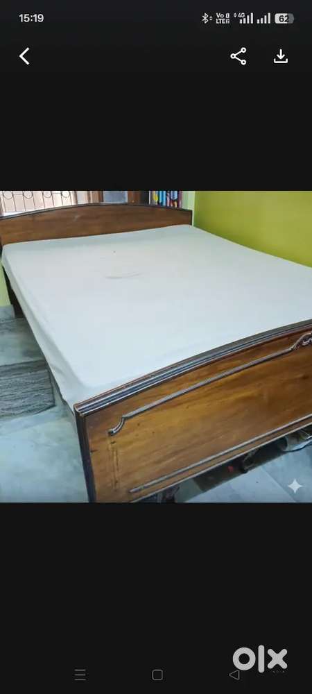 5/7 Queen Size Bed Segun wood Bed