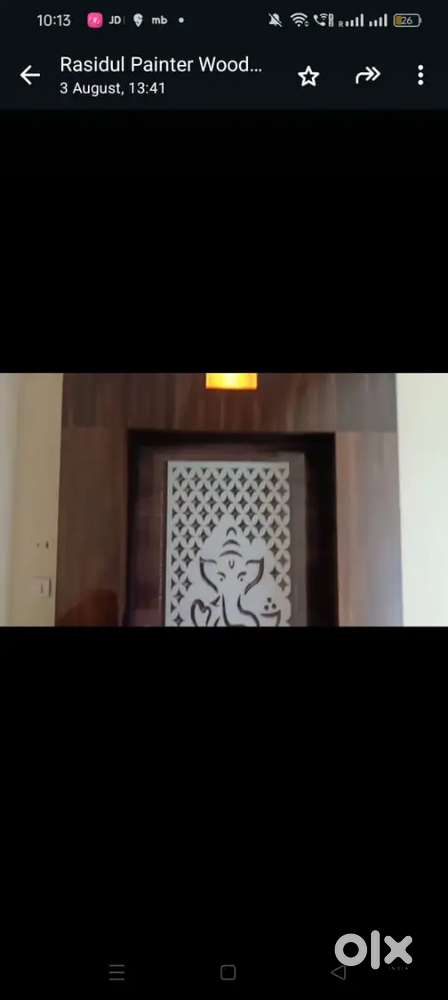 A brand new semi furnished flat with all the amenities.