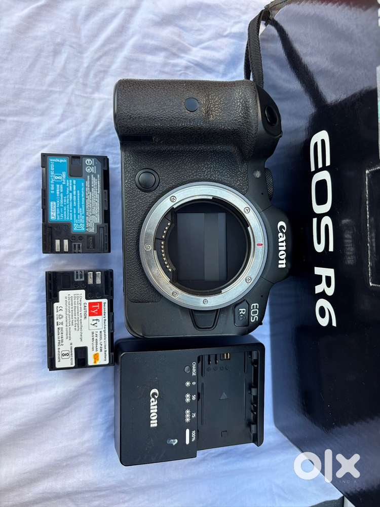 Canon R6 mark1 sell no bil no warranty.  Good condition
