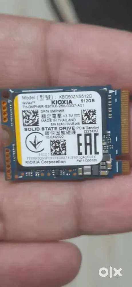 Samsung 512 GB SSD NV.ME GEN 4