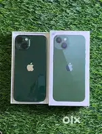 iPhone 13 green colour 128 gb with bill box