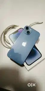 Selling my 4 months old I phone 14 in blue colour/.Need urgent money