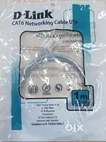 New D-Link Cat 6 1 Meter Network Cable @ Just Rs 120 Only...