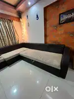 L shape Sofa - Sofa come bed