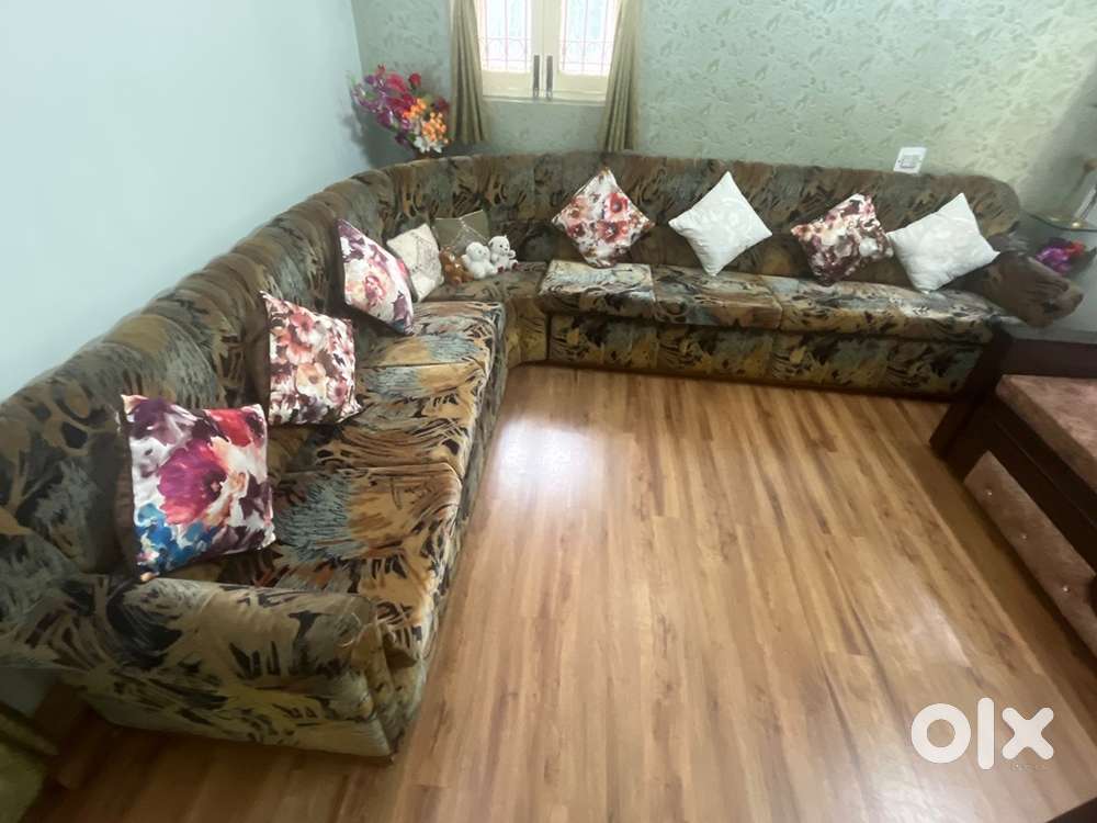 8 seater luxury sofa  (3+1+2+2) with two muddas.