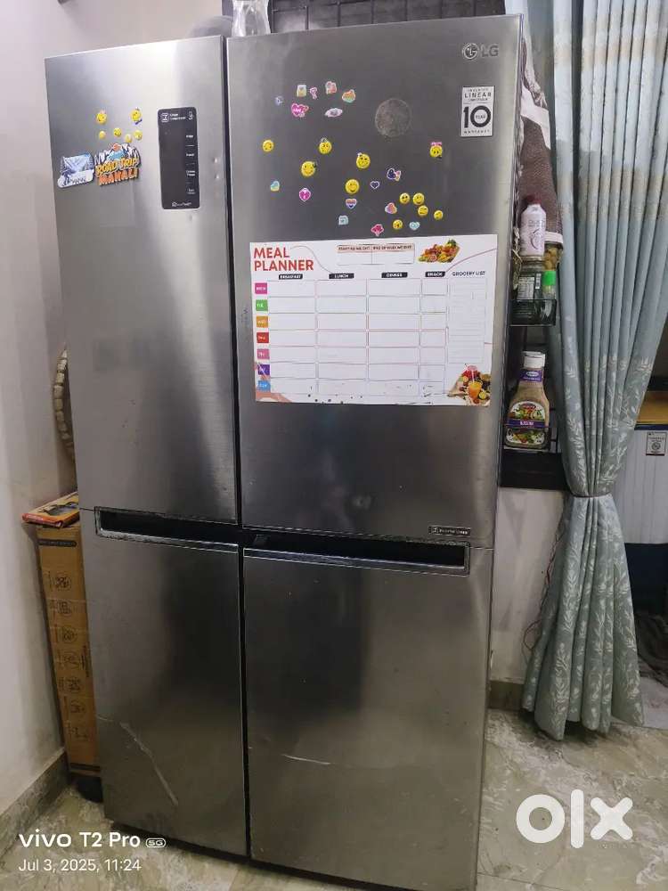 LG side by side refrigerator
