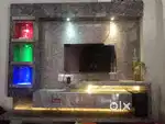 Well furnished tv unit,large size according to room